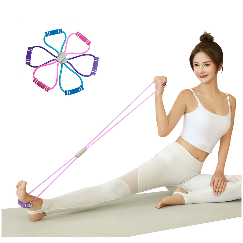 Yoga Fitness Resistance Band - レジスタンスフィットネスバンド,フィットネス機器,ヨガ,ストレッチ,チェストエキスパンダー,筋力トレーニング用,図8