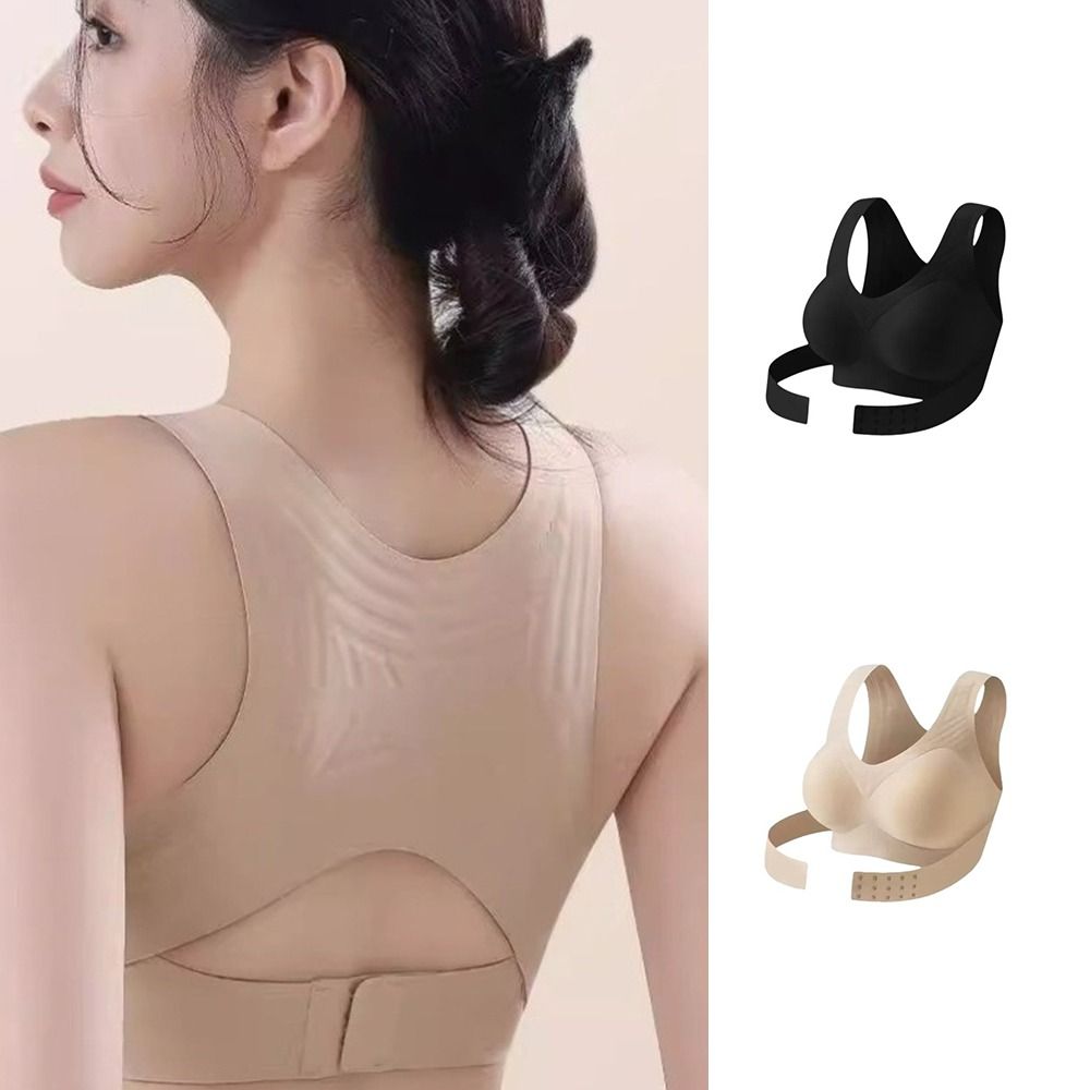姿勢矯正シームレスプッシュアップブラ、垂れ防止クロスバックフ - Posture Corrector Back のレビューと価格
